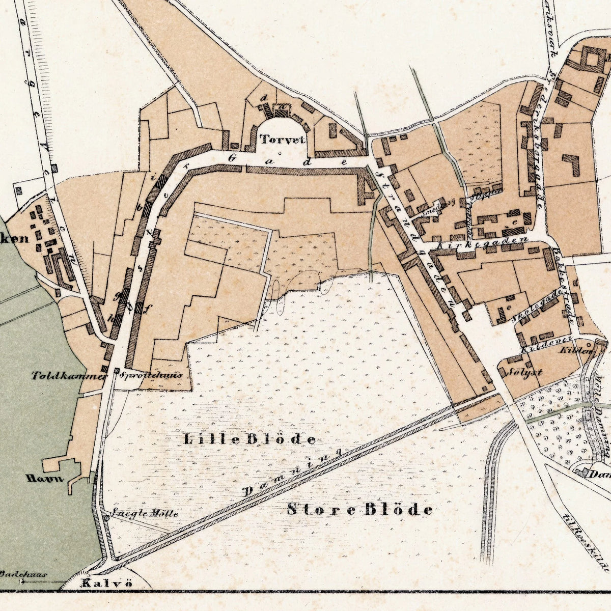 Frederikssund by 1870 - Trap bykort – billede 4