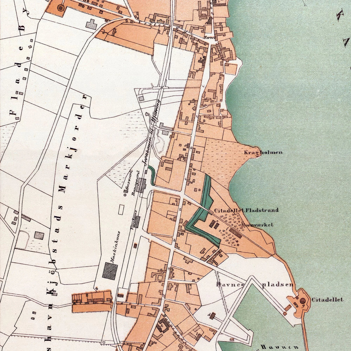 Frederikshavn Bykort 1875 – billede 4