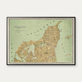 Midt- & Nordjylland 1882 - Oversigtskort – billede 1