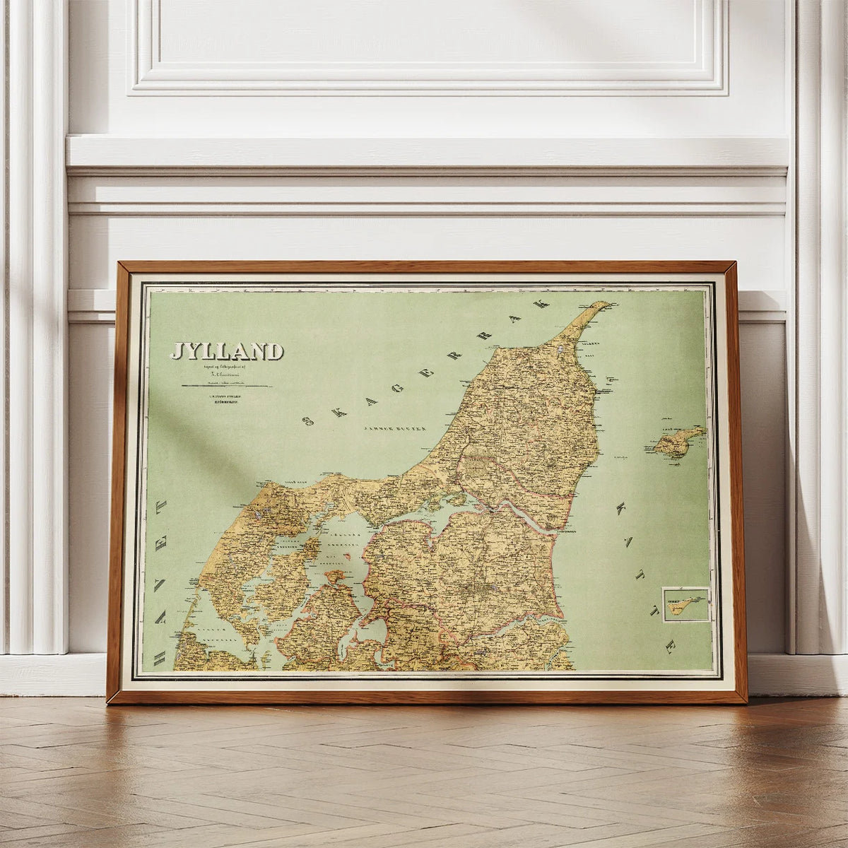 Midt- & Nordjylland 1882 - Oversigtskort – billede 2