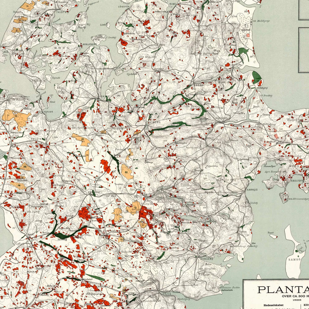 Jylland 1913 - Plantager og afvandingsanlæg – billede 4