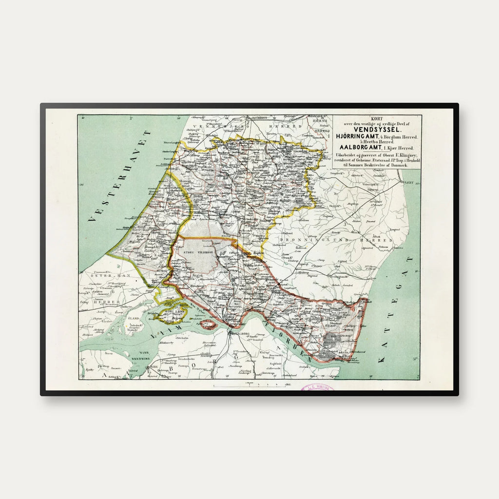 Vendsyssel 1873 - Vestlige og sydlige del – billede 1