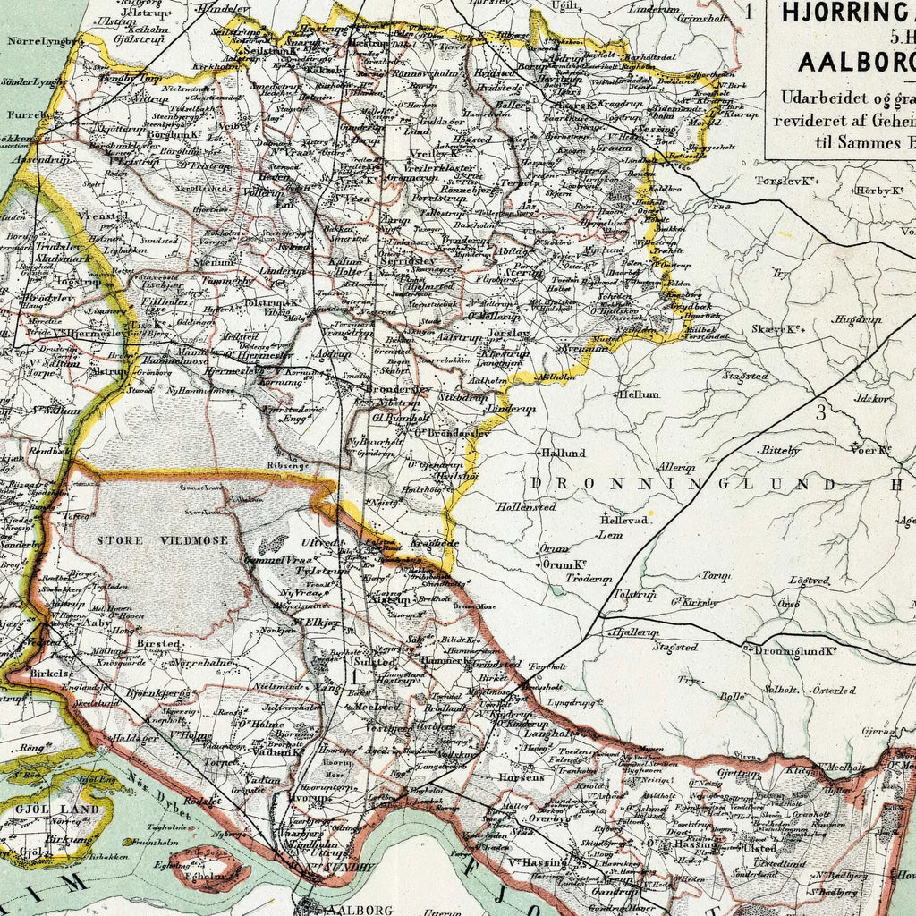 Vendsyssel 1873 - Vestlige og sydlige del – billede 4