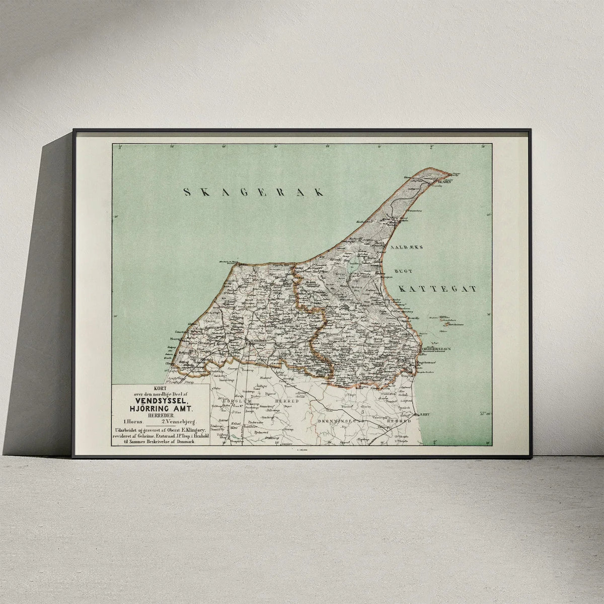 Vendsyssels nordlige del 1873 - Horns & Vennebjerg herred – billede 3