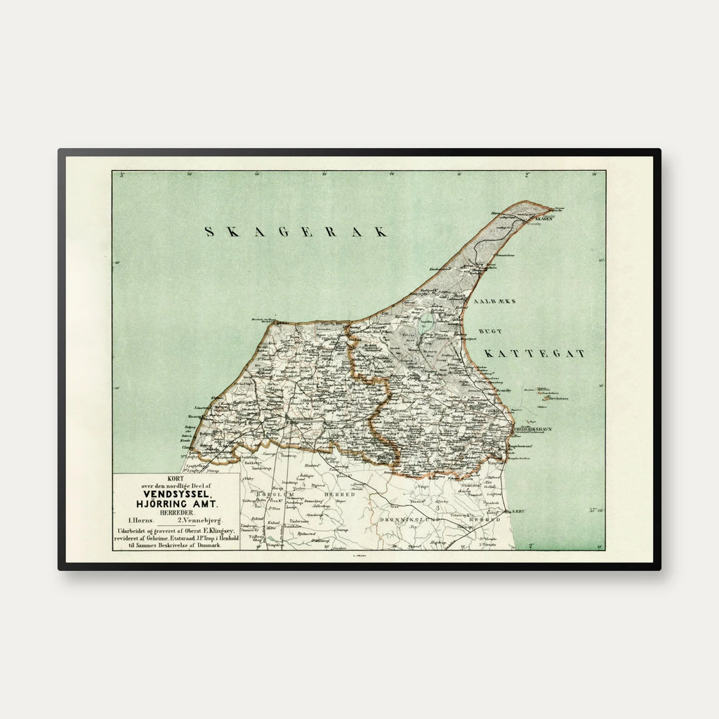 Vendsyssels nordlige del 1873 - Horns & Vennebjerg herred – billede 1