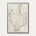 Nordsøen 1855 - Engelsk søkort – billede 1