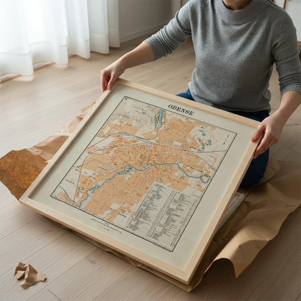 Odense by 1921 - Bykort – billede 2