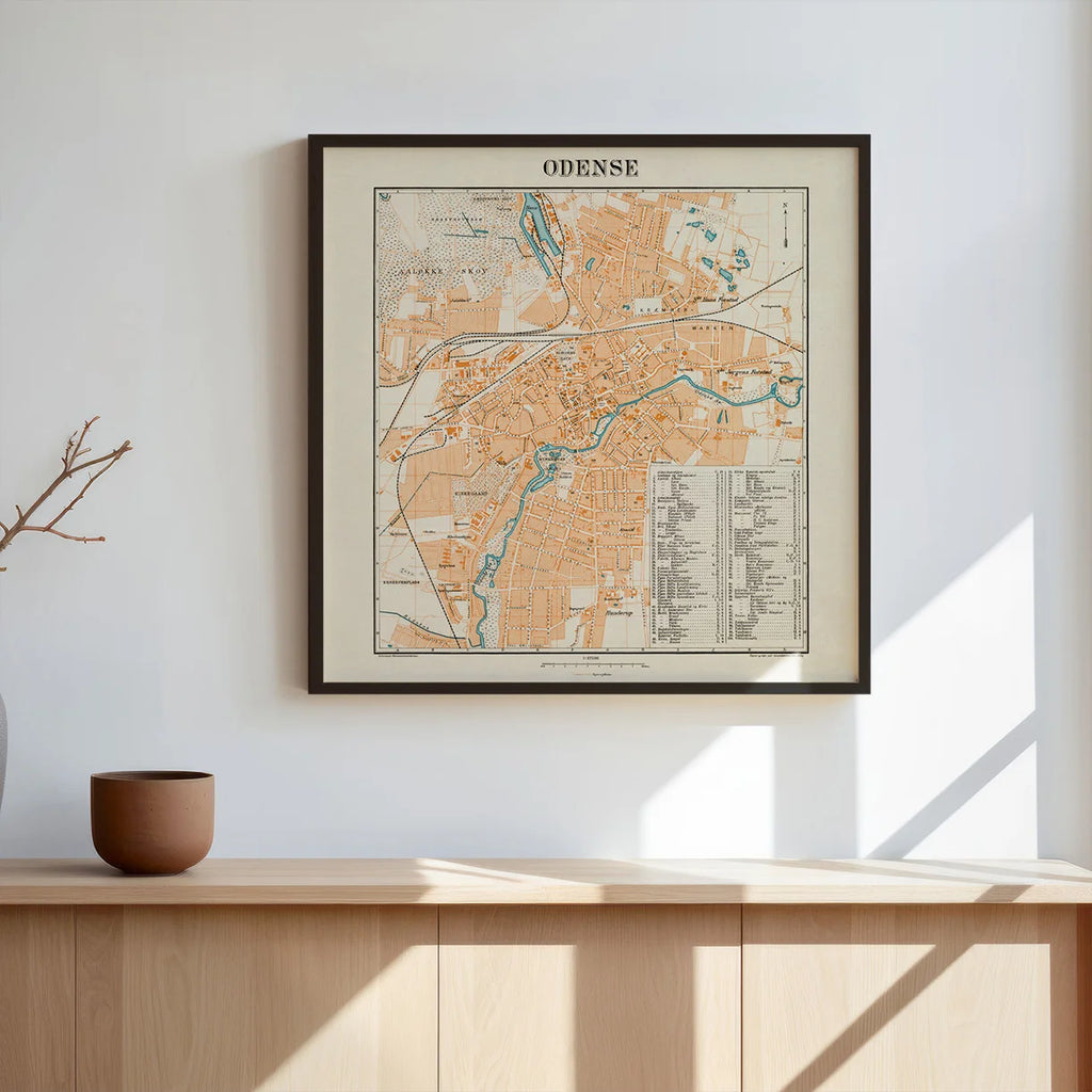 Odense by 1921 - Bykort – billede 3