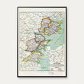 Vejle Amt Øst 1873 - Kort – billede 1