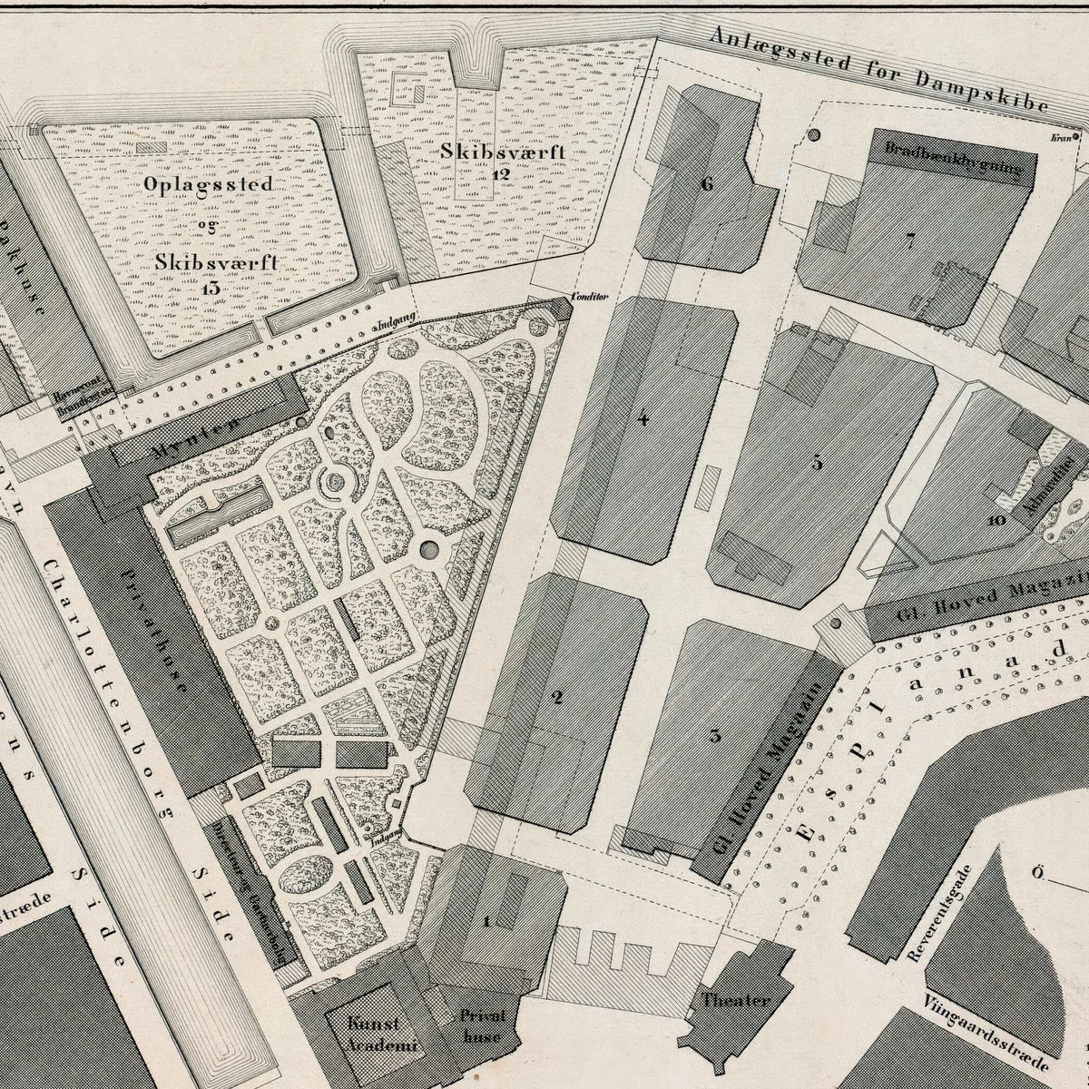Gammel Holm 1853 - København – billede 4