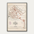 København Østerkvarter 1840 - Bykort – billede 1