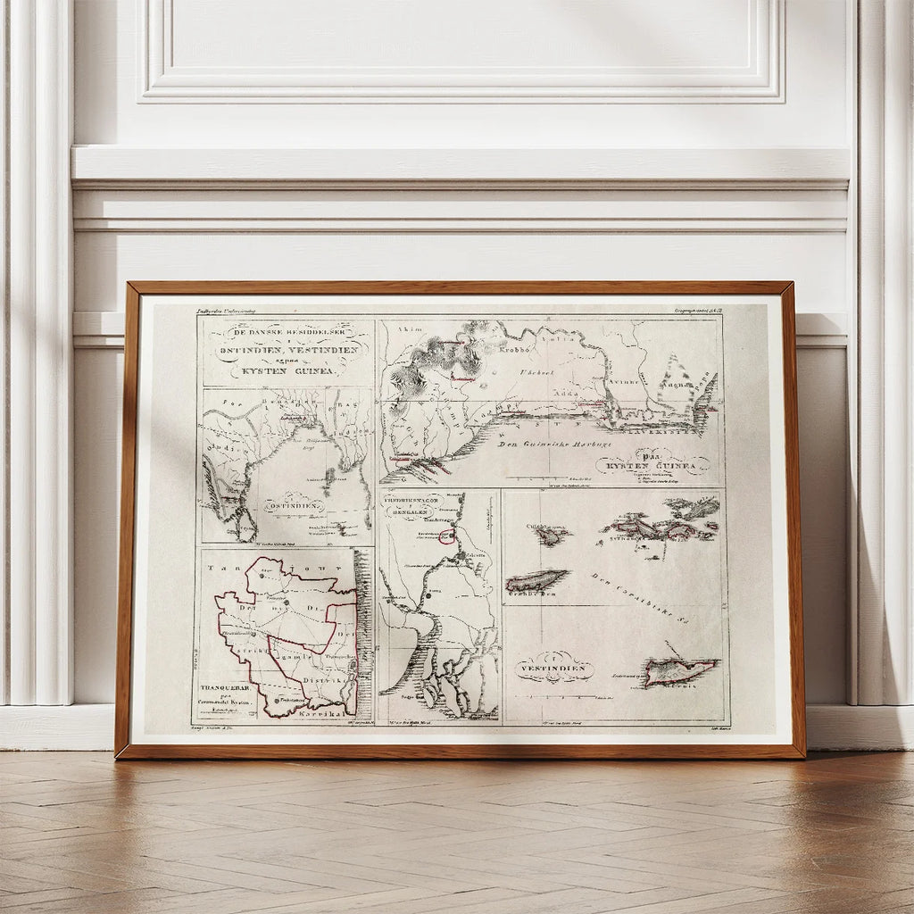 Danske kolonier 1825 - Ostindien, Vestindien & Guldkysten – billede 2