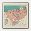 Aalborg Bykort 1876 - Kort – billede 1