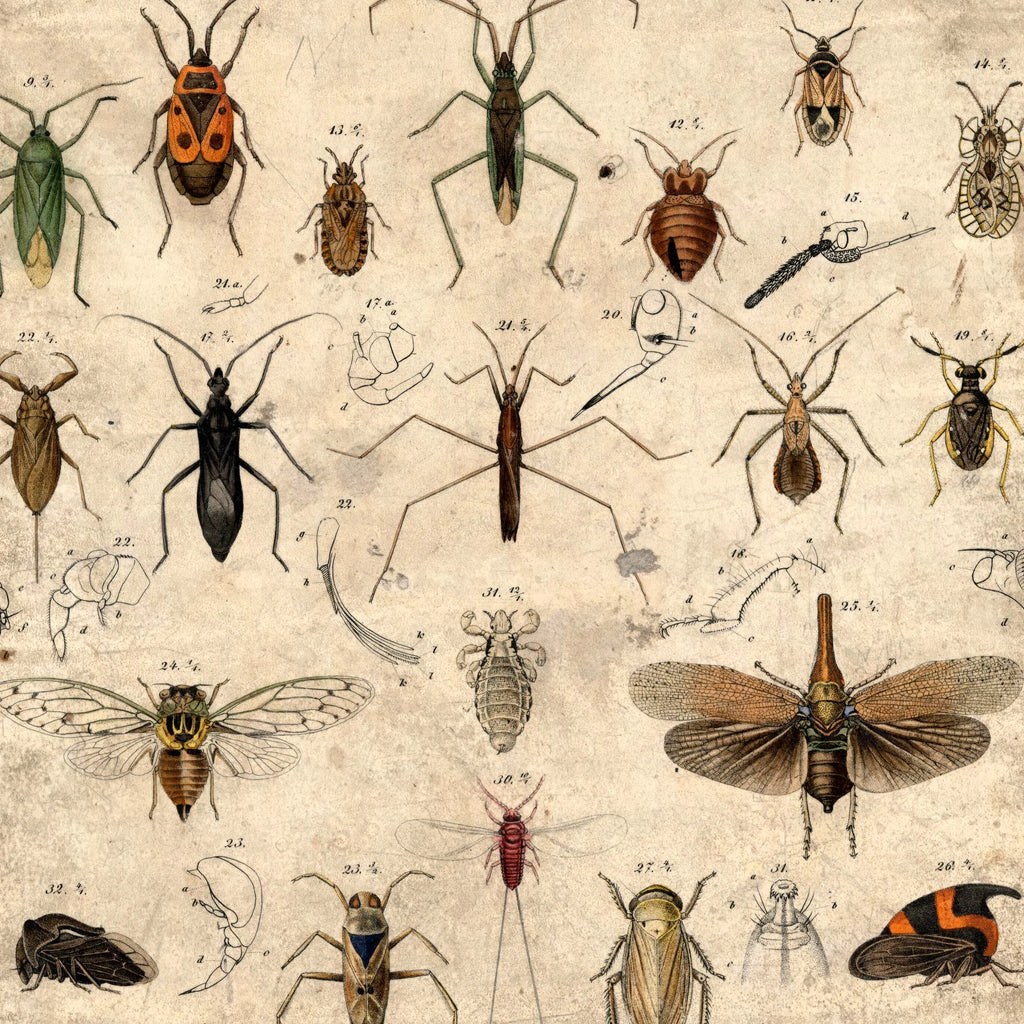 Insekter 1850 - Anskuelsestavle – billede 4