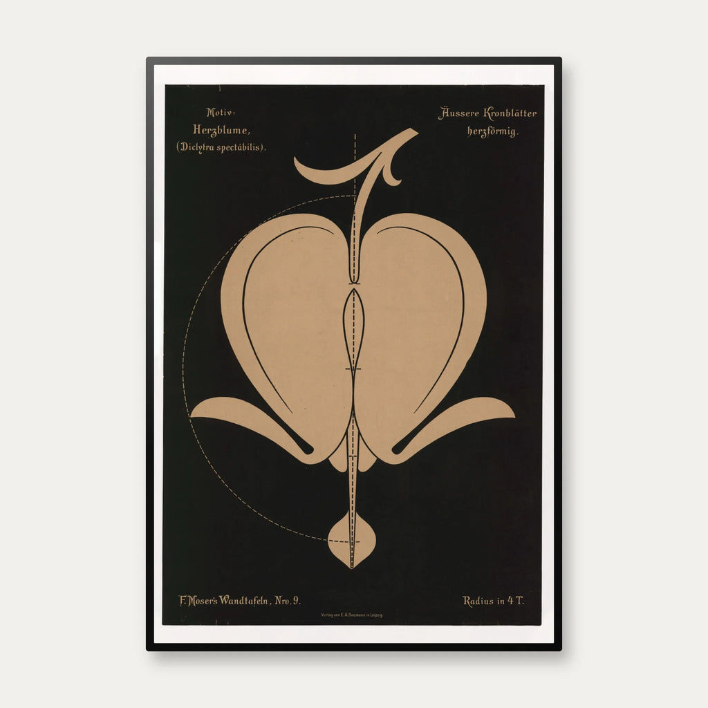 Hjerteblomst 1892 - Anskuelsestavle – billede 1