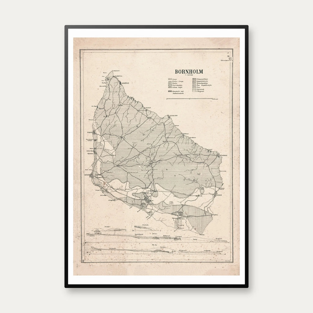 Bornholm 1898 - Anskuelsestavle – billede 1