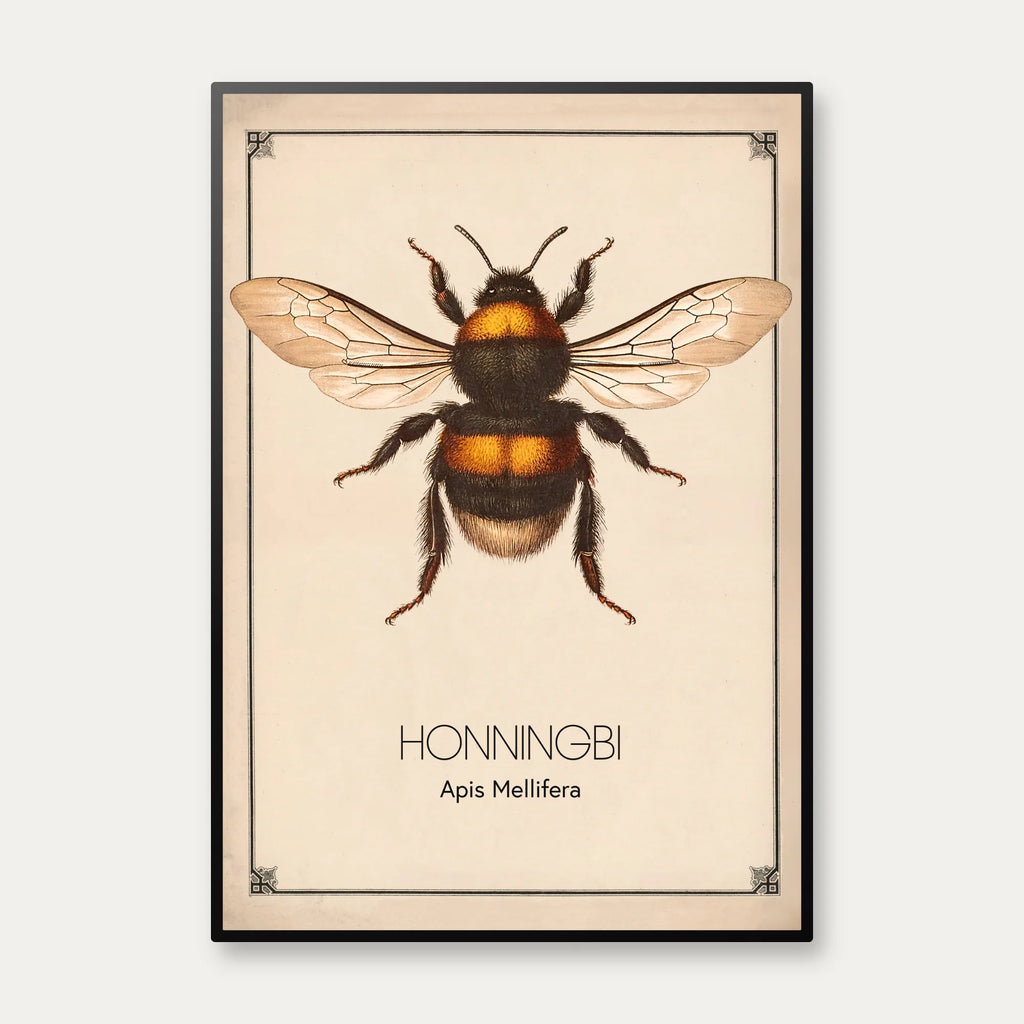 Honningbi - Anskuelsestavle – billede 1