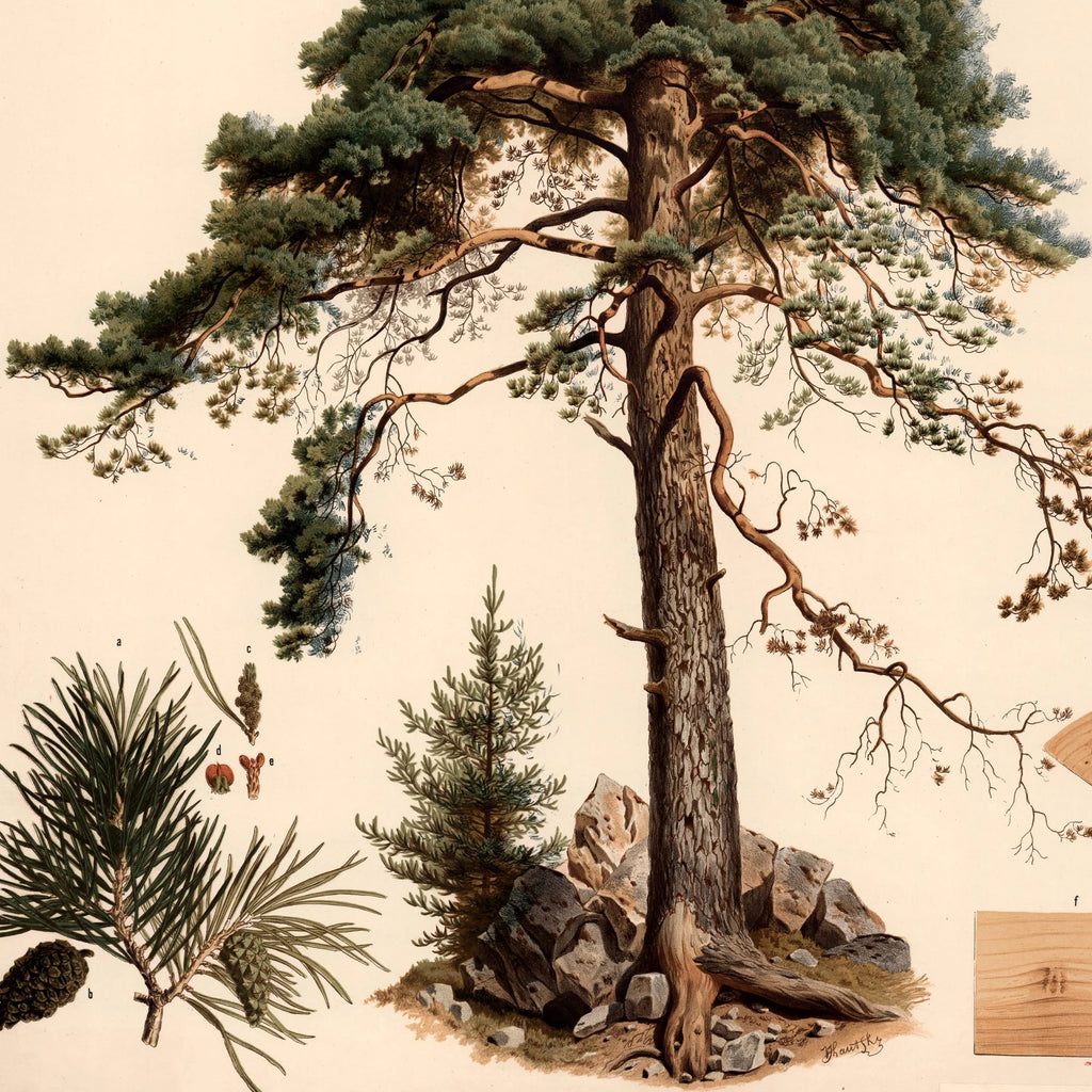 Rødgran 1889 - Botanik – billede 4