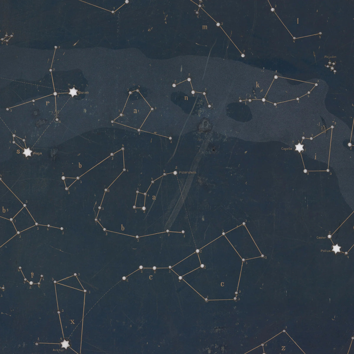 Osenbergs stjernekort 1911 - Astronomi - Kvadrat – billede 4