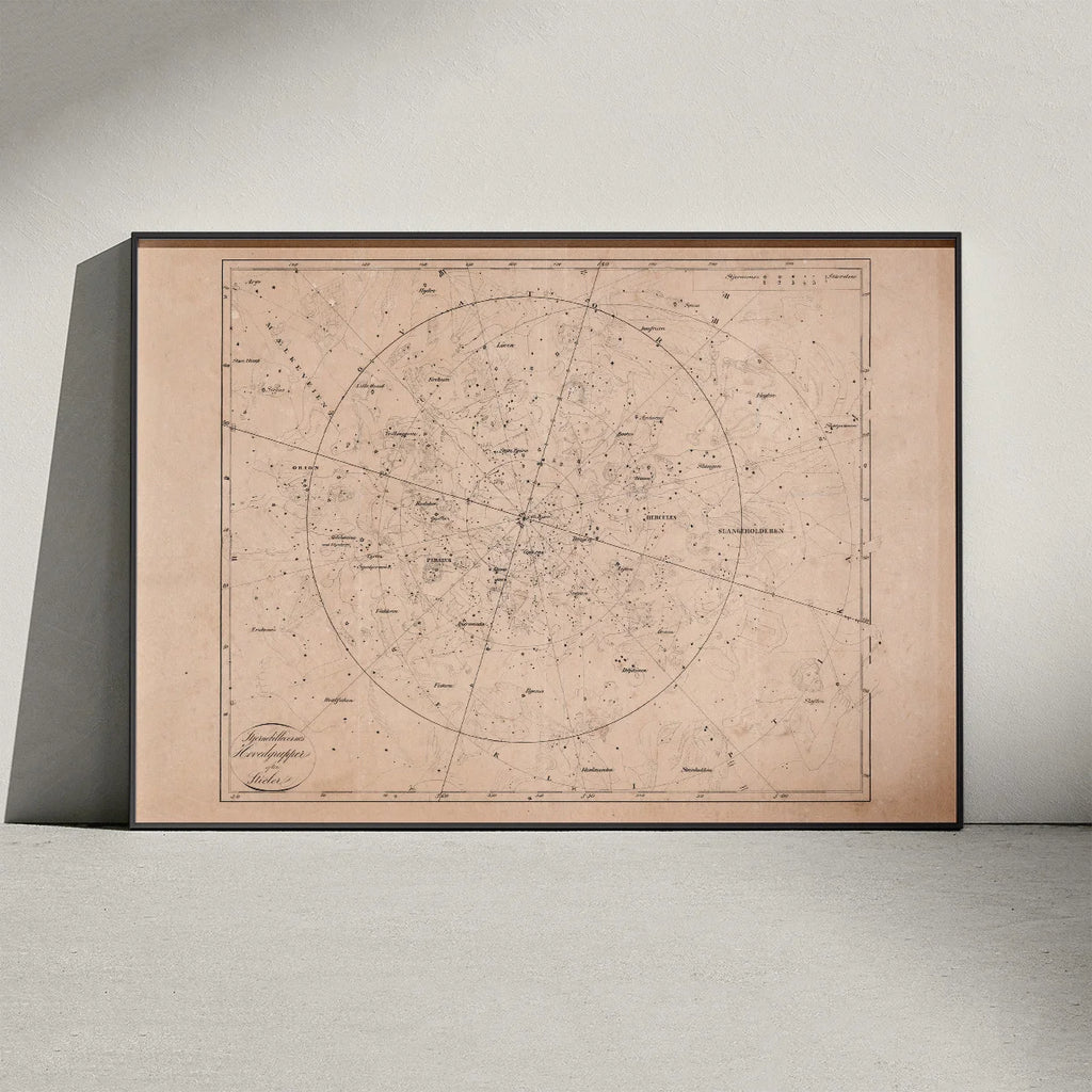 Stjernebillederne ifølge Stieler - Astronomi – billede 2