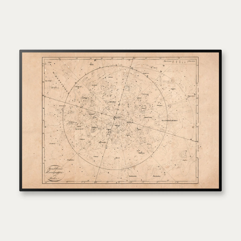 Stjernebillederne ifølge Stieler - Astronomi – billede 1