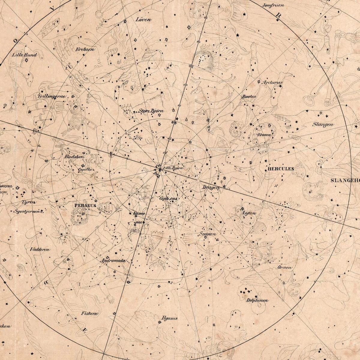 Stjernebillederne ifølge Stieler - Astronomi – billede 3