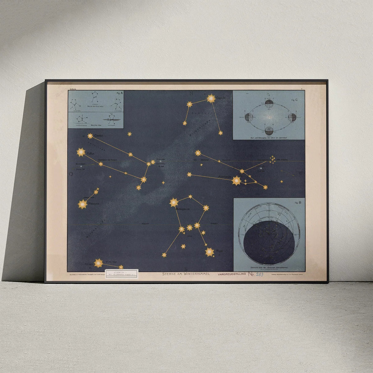 Vinterhimlens stjerner 1920 - Astronomi – billede 2