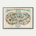 Stellatum Planisphærium 1681 - Søkort – billede 1