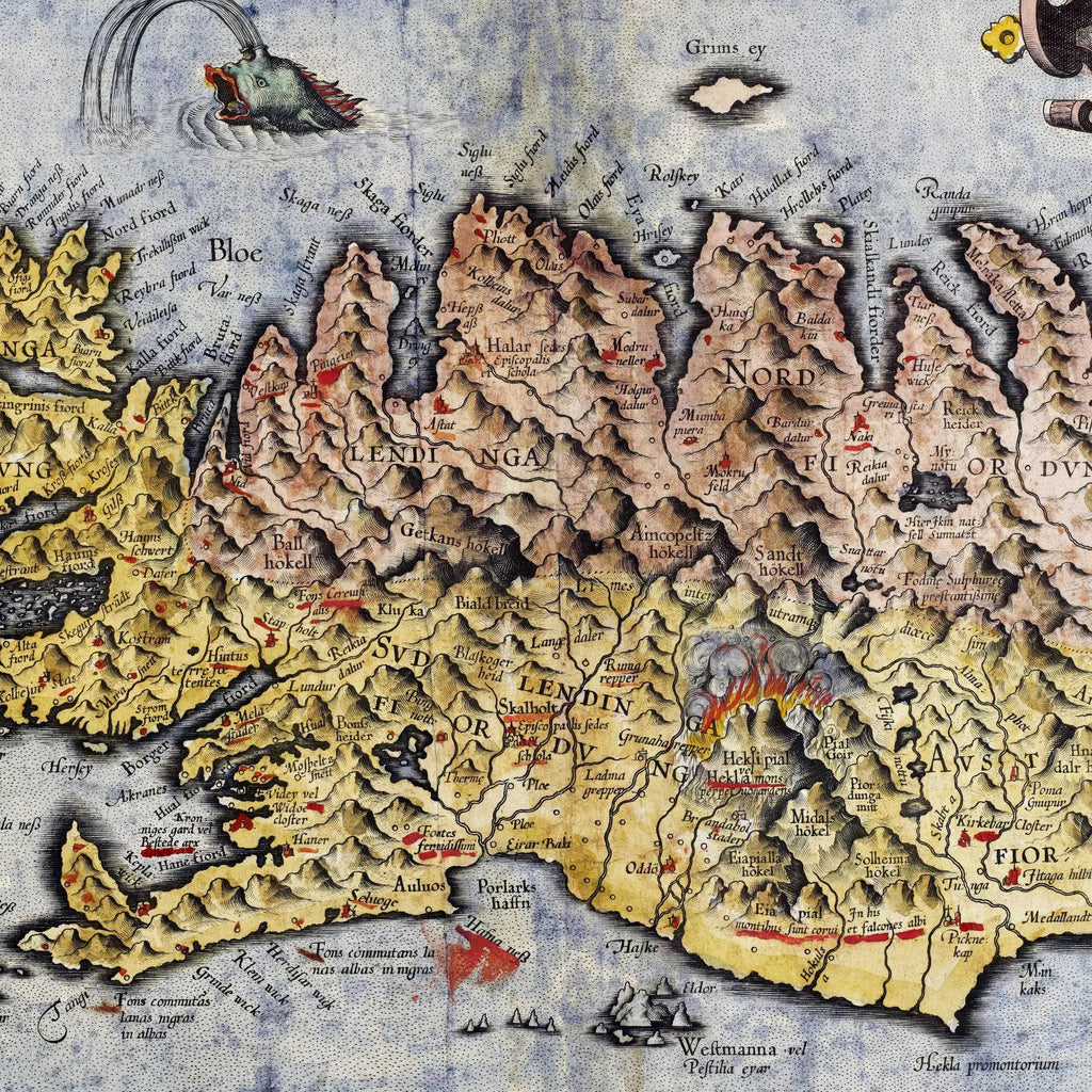 Island 1595 - Gerard Mercator – billede 3