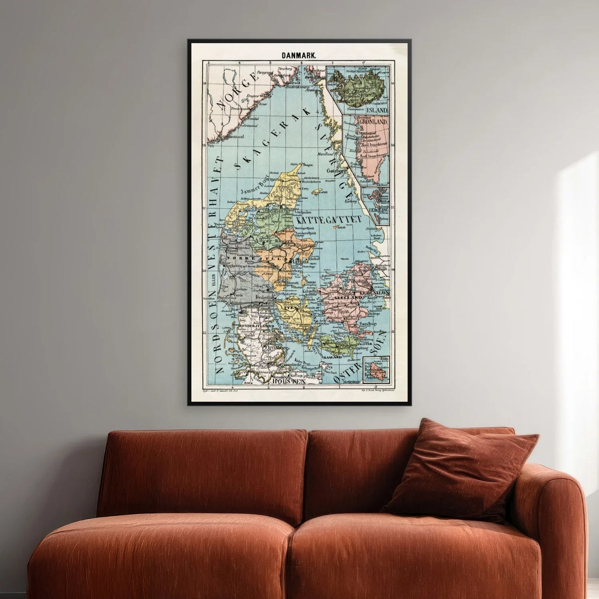 Danmark 1879 - Plakat - 50×82 cm – billede 2