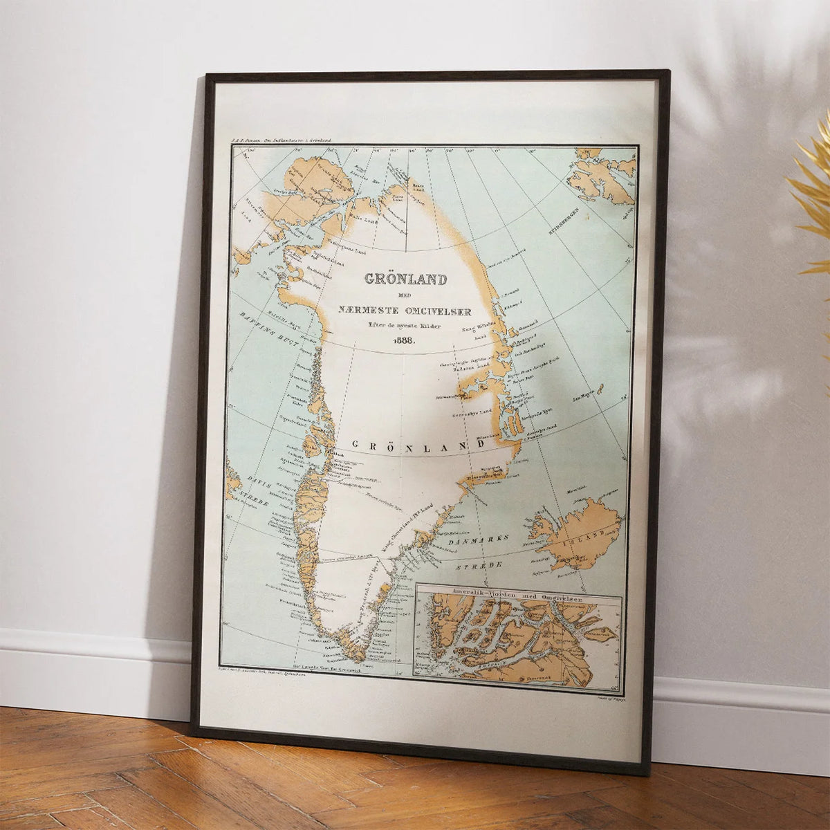 Grønland 1888 - Ameralik-Fjorden – billede 2