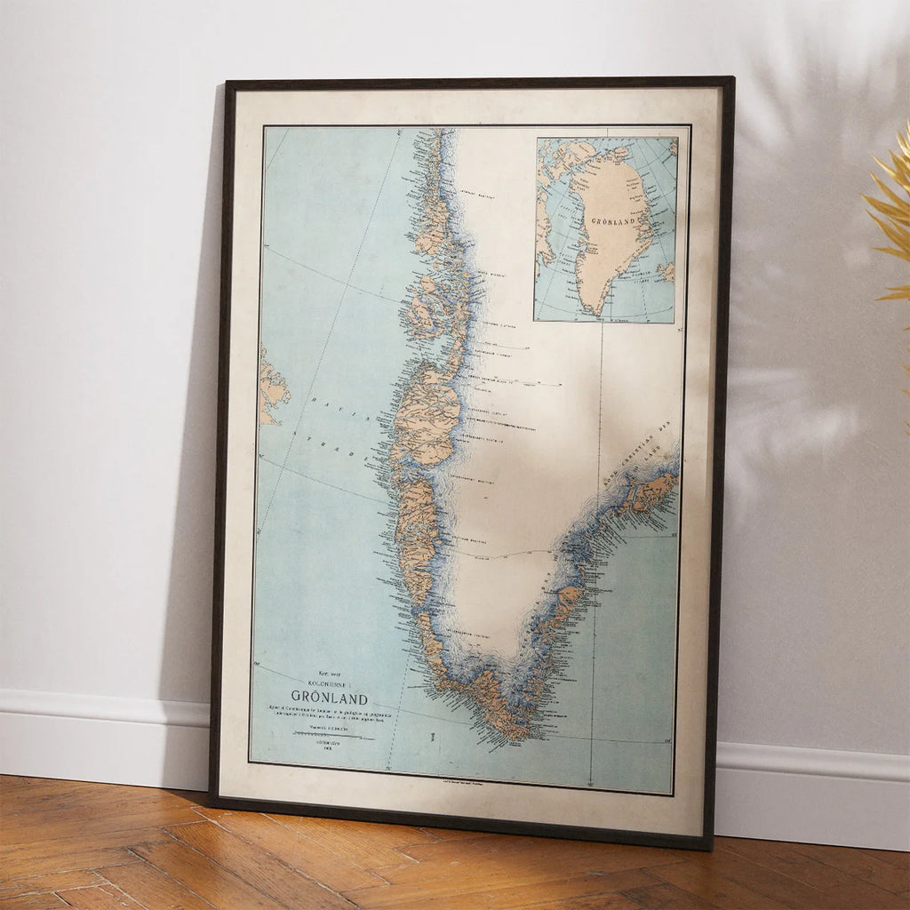 Kolonierne i Grønland 1908 - Geografi – billede 2