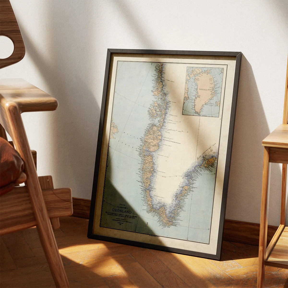 Kolonierne i Grønland 1908 - Geografi – billede 3