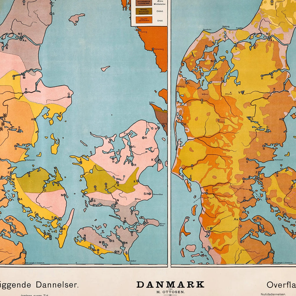 Den danske undergrund - Geologisk kort – billede 3