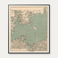 Bornholm og Østersøen 1898 - 55×65 cm – billede 1