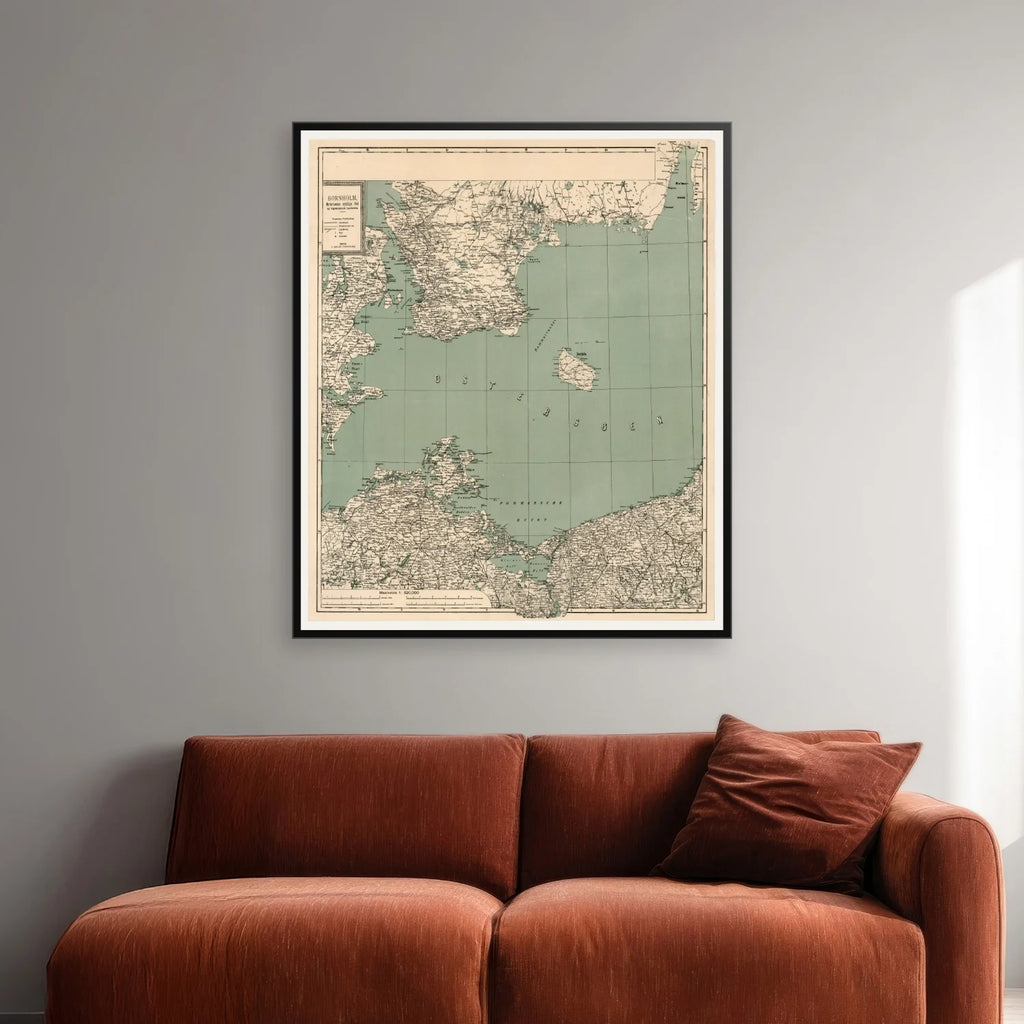 Bornholm og Østersøen 1898 - 55×65 cm – billede 2