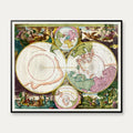 Arktis & Anarktis 1740 - 65×54 cm – billede 1