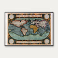 Verdenskort 1595 - Typus Orbis Terrarum – billede 1