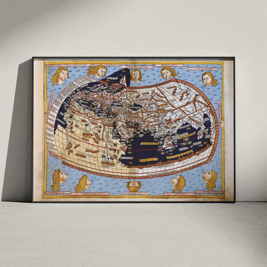 Verdenskort 1486 - Cosmographia – billede 2