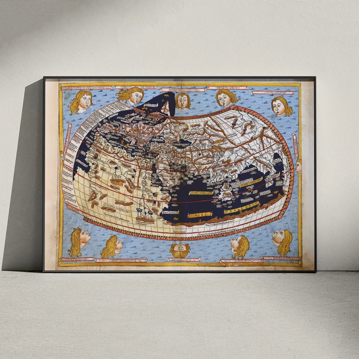 Verdenskort 1486 - Cosmographia – billede 2
