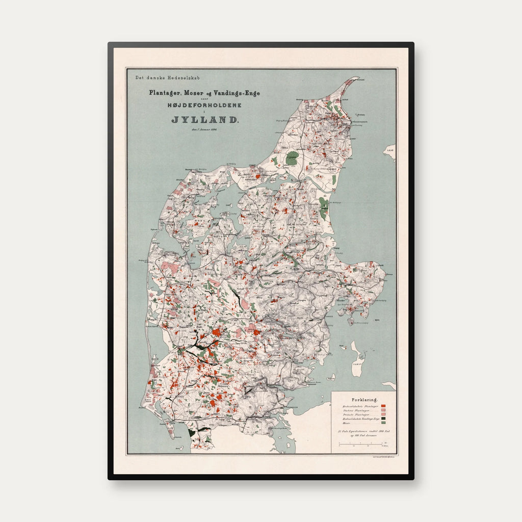 Jyllands plantager & moser 1894 – billede 1