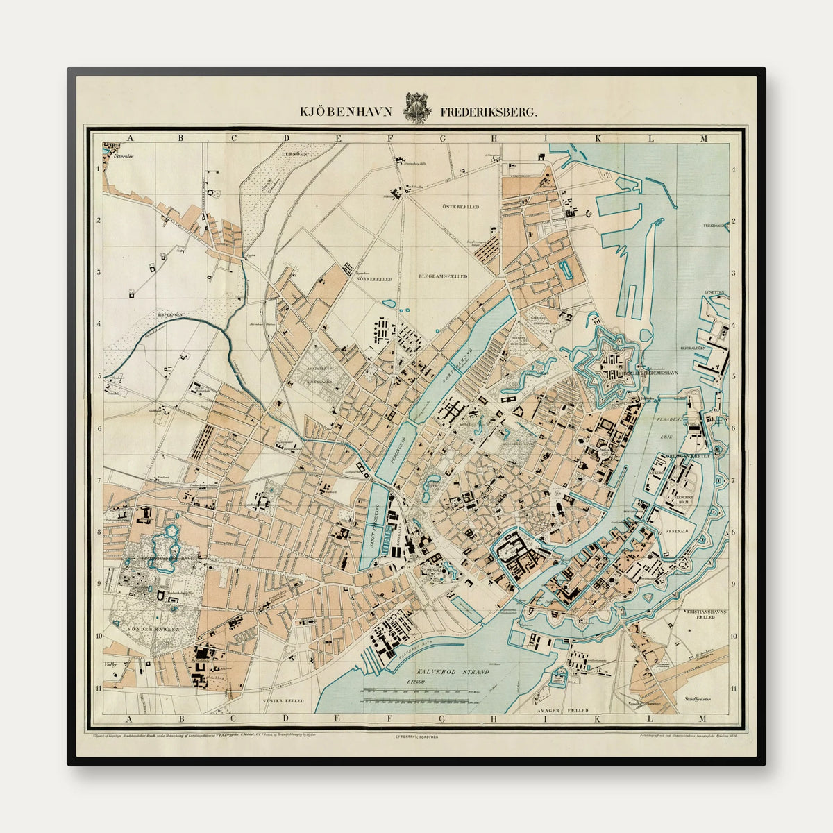 Frederiksberg 1892 - Kjøbenhavn – billede 1