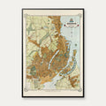 København og forstæder 1899 - Vintage bykort – billede 1