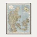 Danmark 1912 - 55×69 cm – billede 1