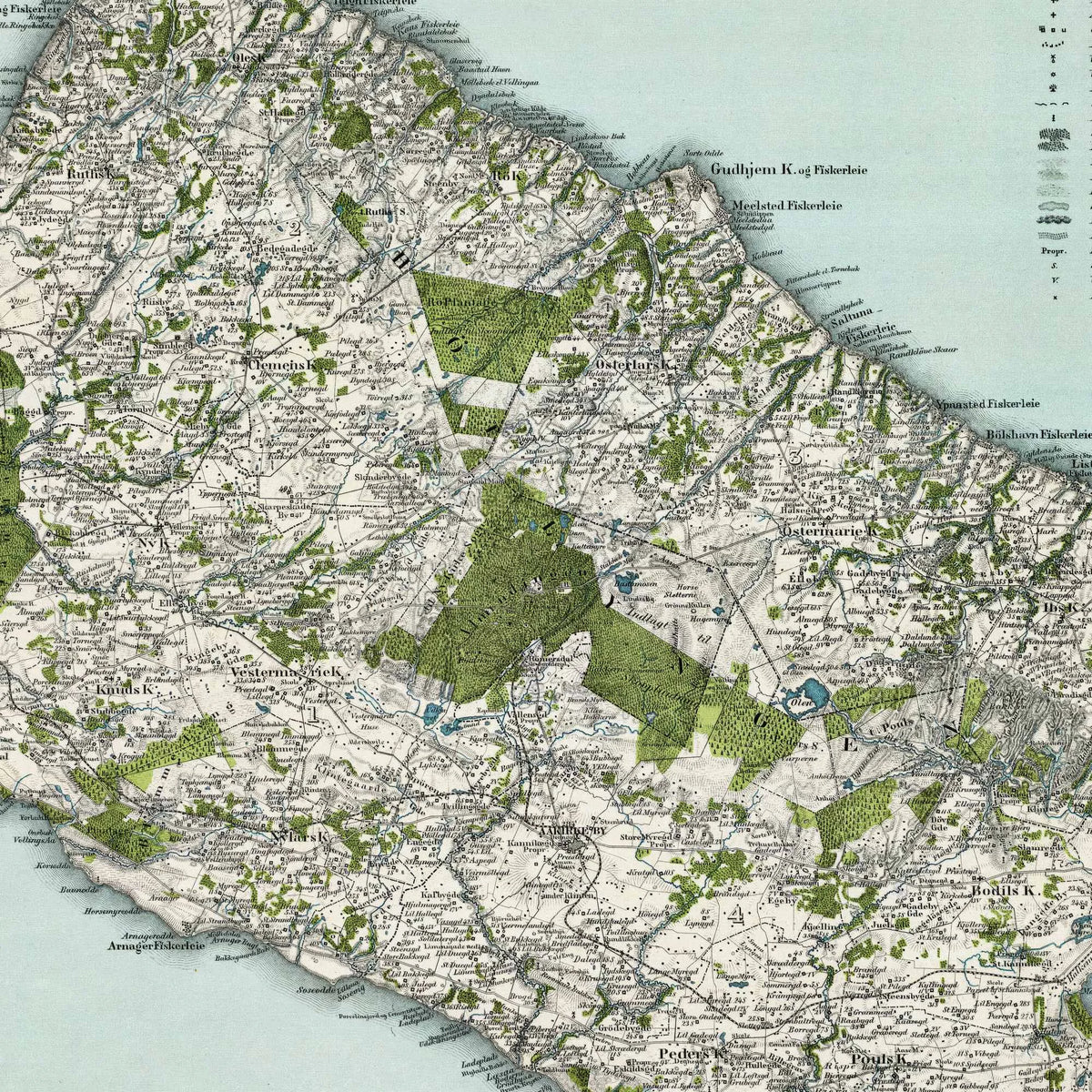 Bornholm i farver 1899 – billede 4