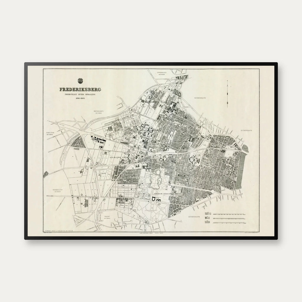 Frederiksberg 1896-1917 - Kortlægning – billede 1