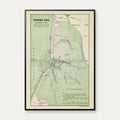Thyborøn Kanal 1892 - Søkort – billede 1