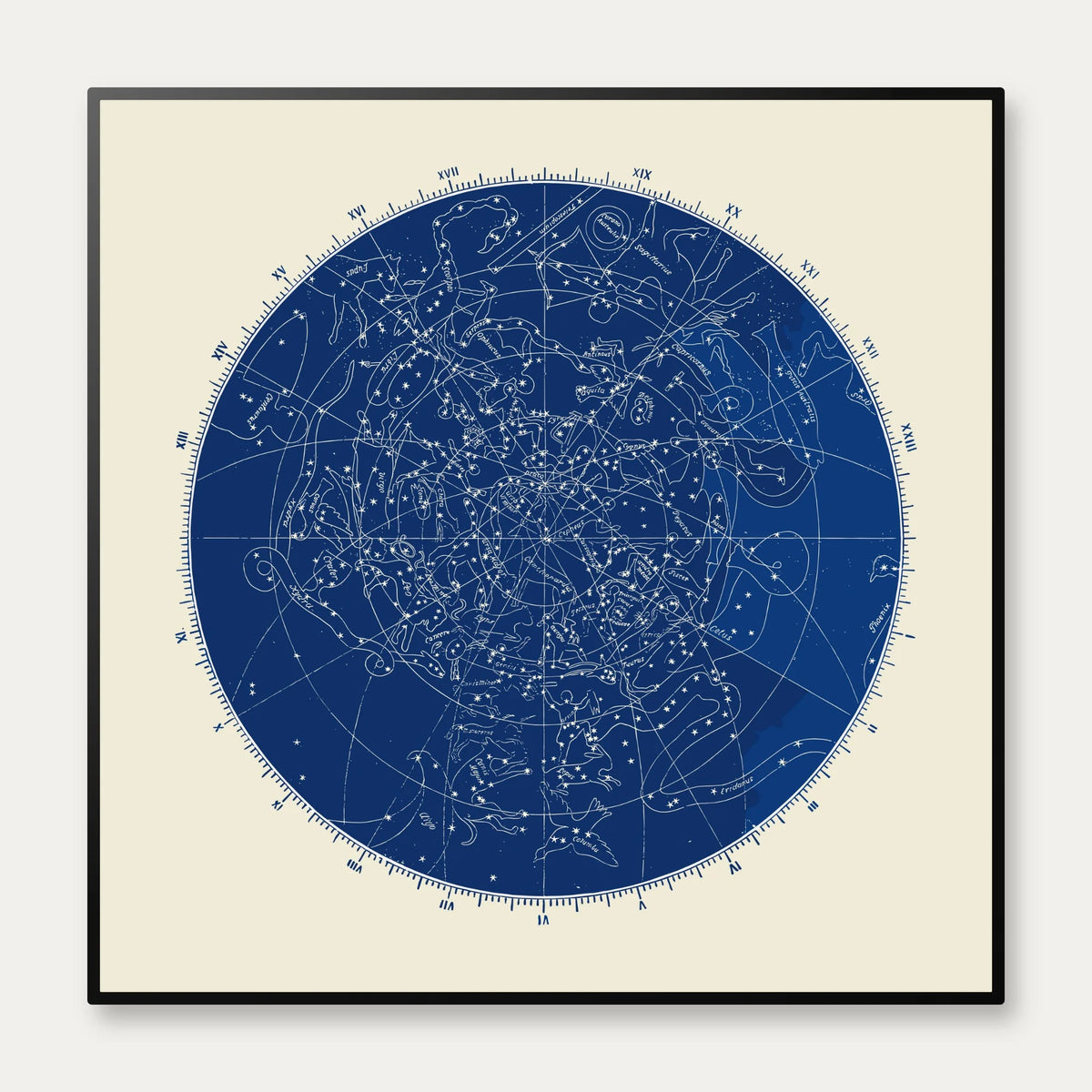 Astronomisk diagram - 1869 – billede 1