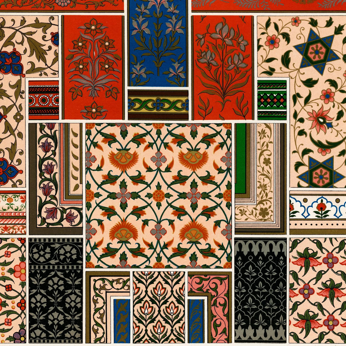 Indisk mønster - 1888 – billede 4