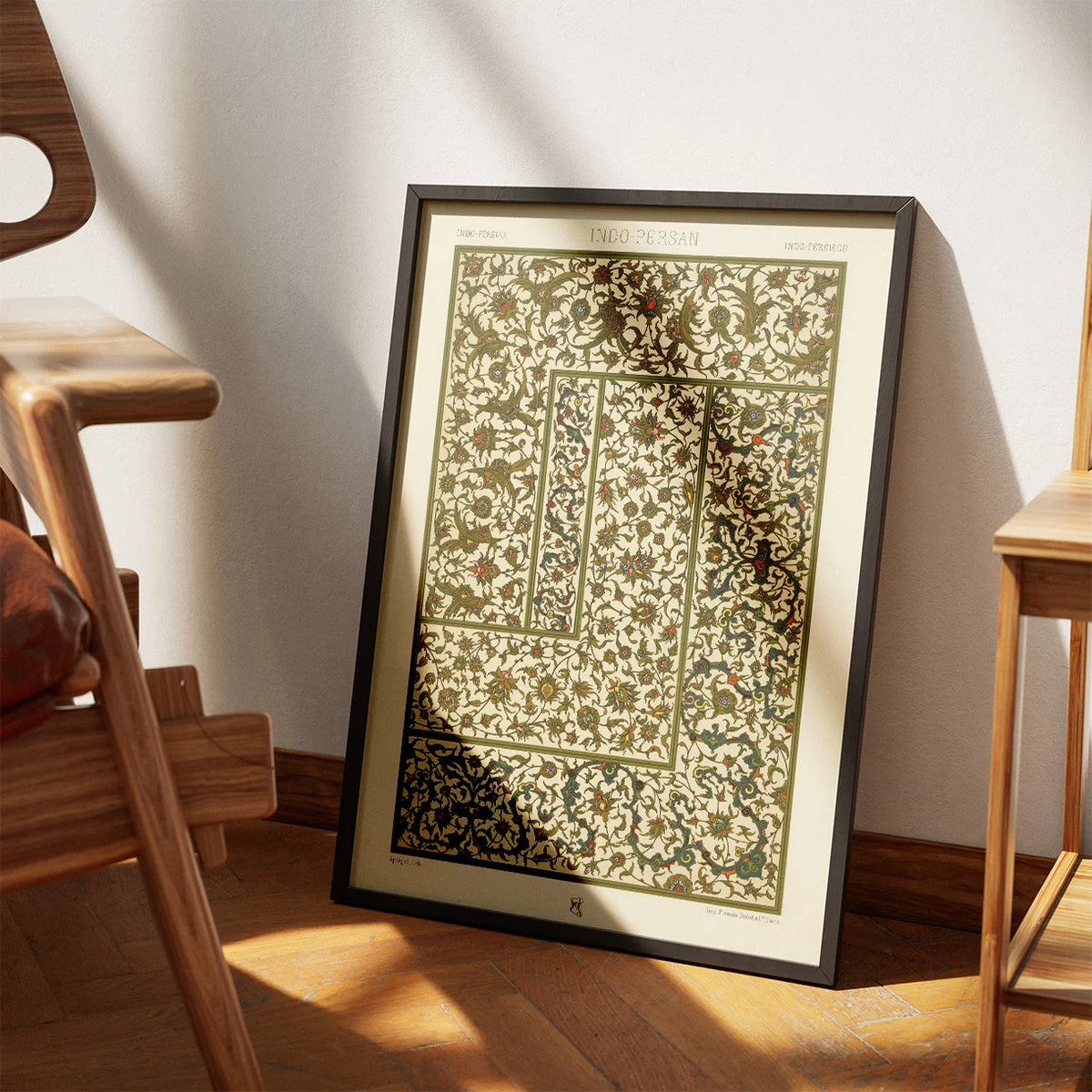 Indo-persisk ornament - 1888 – billede 3